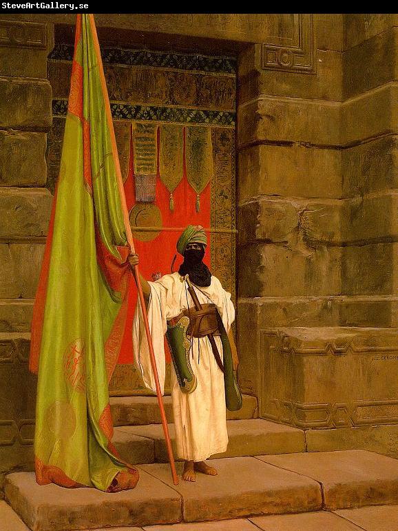 Jean Leon Gerome Unfolding the Holy Flag